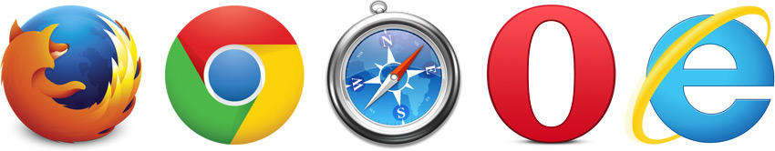 browser logos