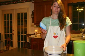 emily making bread