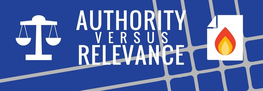 Authority vs Relevance: Beginner Link Building